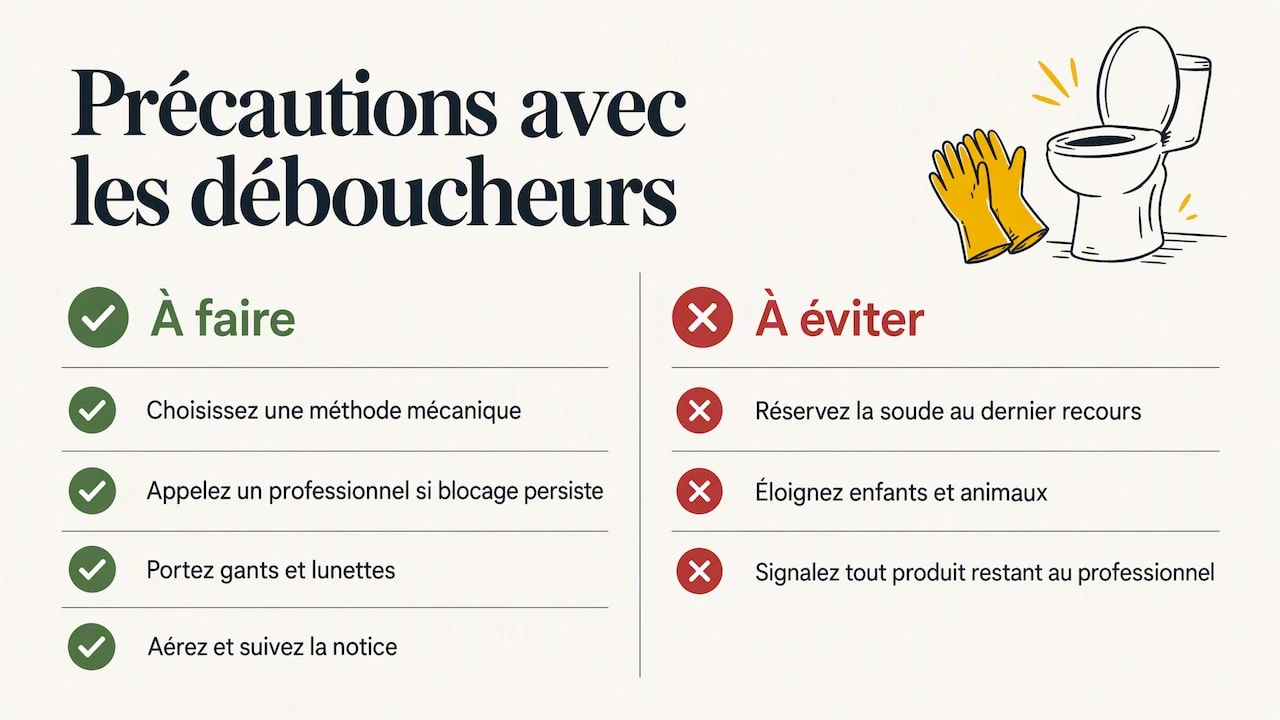 Les produits chimiques : pourquoi on les déconseille — overview diagram