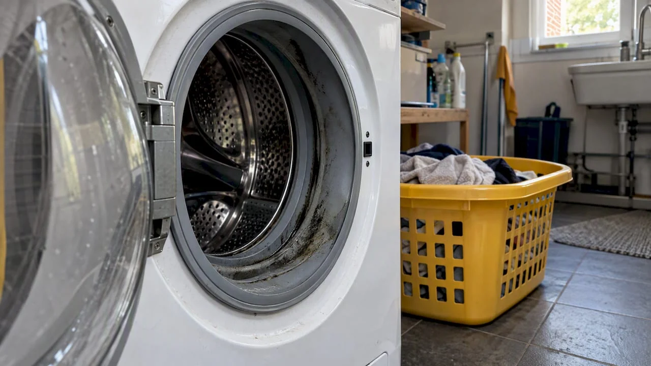 Odeur dans la machine à laver : causes et solutions